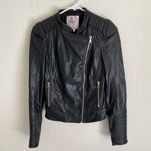 Faux Leather Jacket